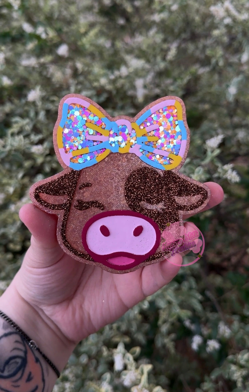 Cow Bow Freshie
