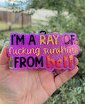 I’m a Ray of Sunshine Freshie