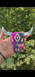 Aztec Bull Skull Freshie