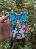 Bow and Cross Chain Freshie