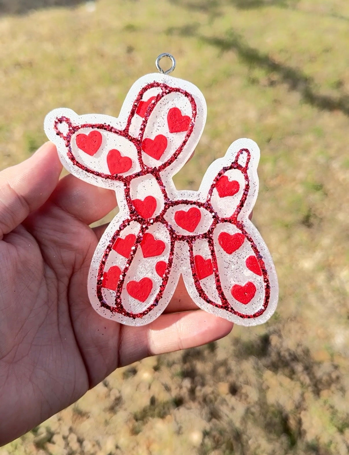 Heart Balloon Dog Freshie