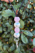 Pink & Pearl Moonstrand Freshie Hanger