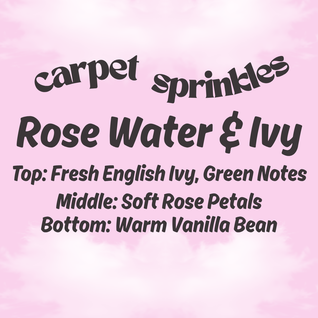 Rose Water & Ivy Carpet Sprinkles